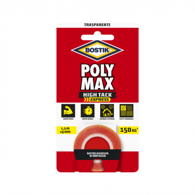 BOSTIK POLYMAX BIADESIVO HTE TRASP 7005134(6)