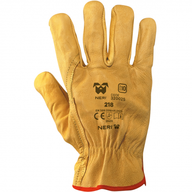 214 TOP - GUANTO IN FIORE BOVINO C.366041 T.10