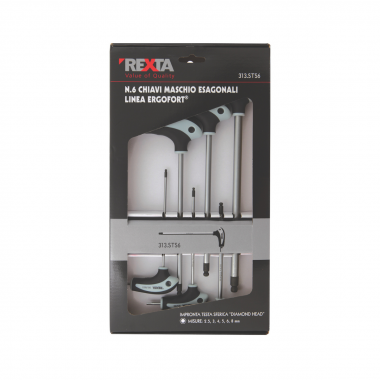 *ART.313.STS6 SET CHIAVI ESAGONALI