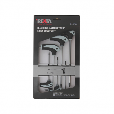 *ART.313.STX6 SERIE N. 6 CHIAVI TORX