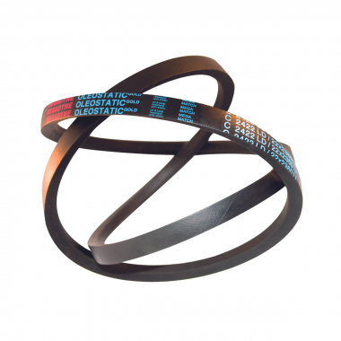 Z  28 1/2     OLEOSTATIC GOLD CINGHIA TRAPEZOIDALE MEGADYNE